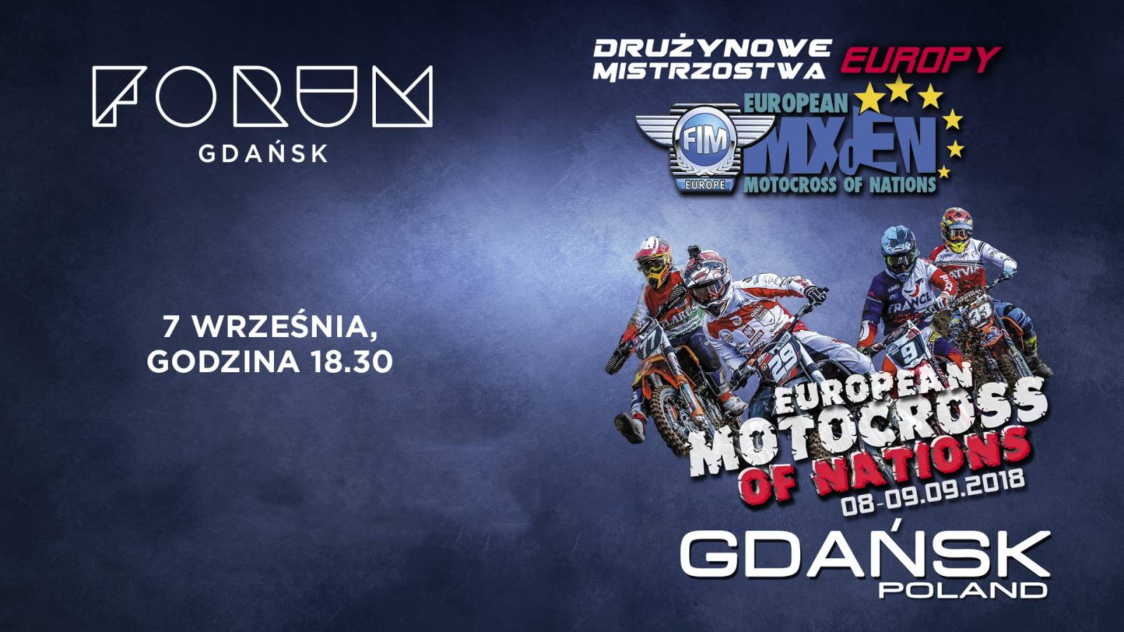 Prezentacja 28 europejskich drużyn Mistrzostw Europy w Forum Gdańsk