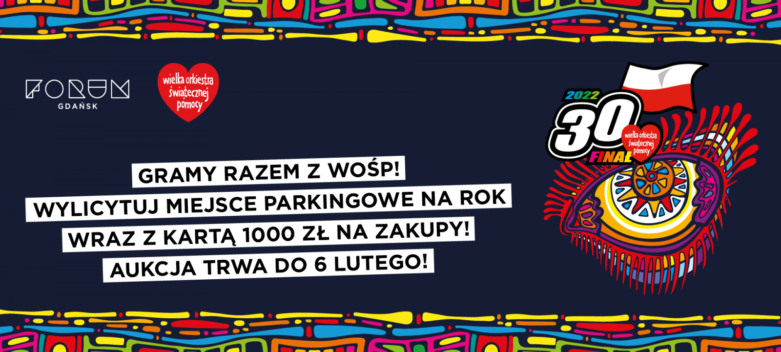 FORUM GDAŃSK GRA RAZEM Z WOŚP