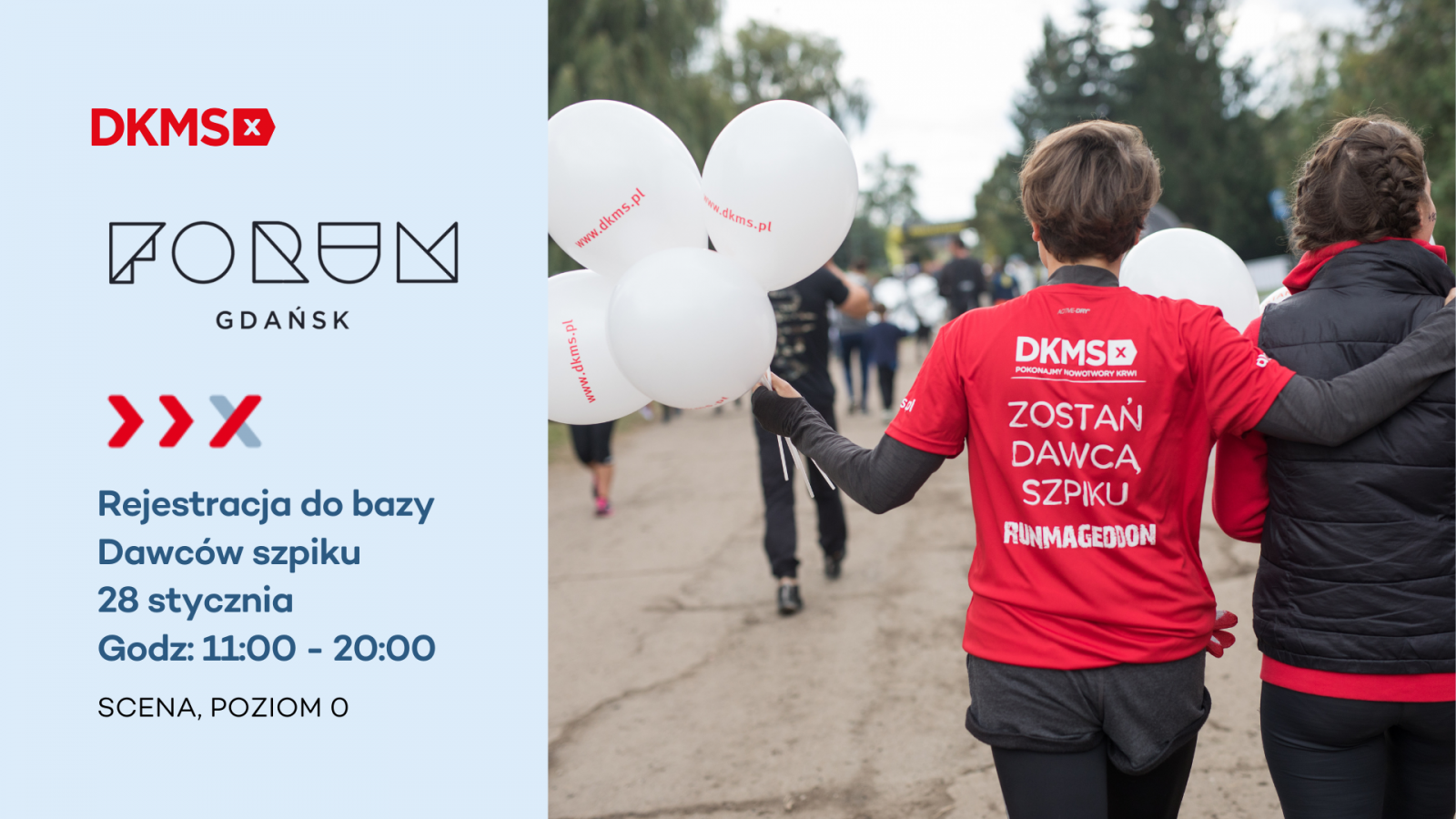 DZIEŃ DAWCY SZPIKU W FORUM GDAŃSK