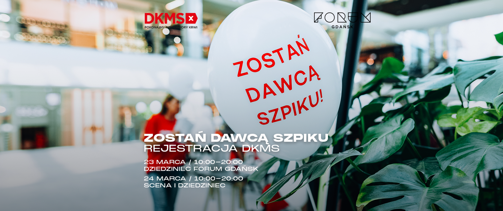ZOSTAŃ DAWCĄ SZPIKU – REJESTRACJA DKMS