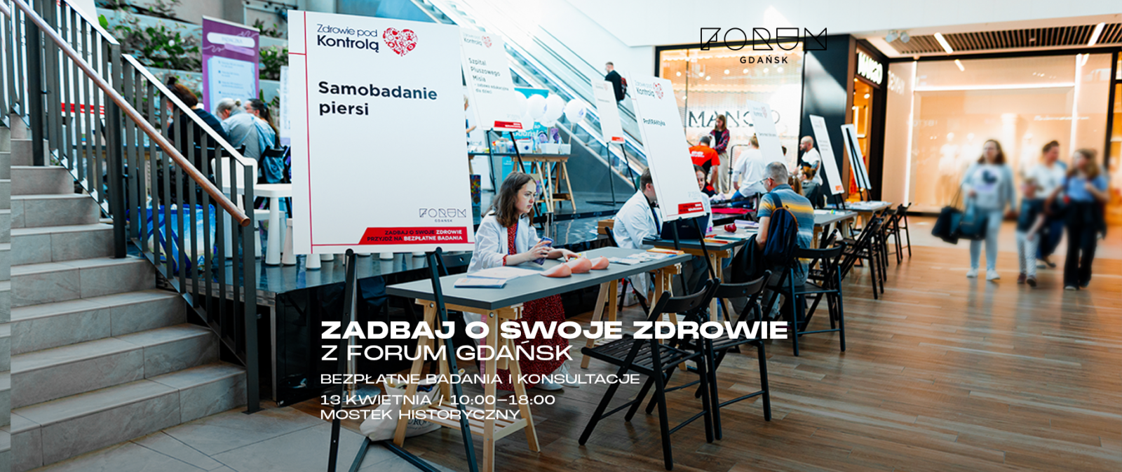 ZDROWIE POD KONTROLĄ W FORUM GDAŃSK