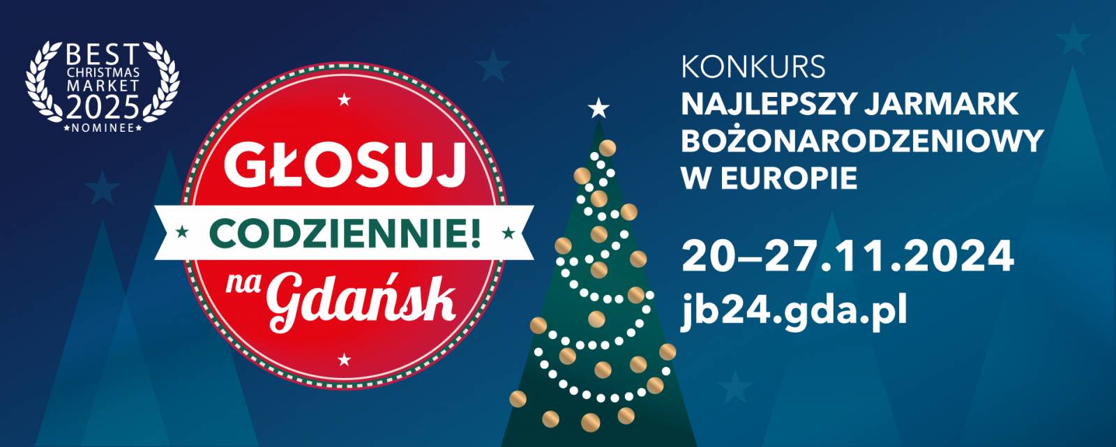 KONKURS NA NAJLEPSZY JARMARK BOŻONARODZENIOWY W EUROPIE!