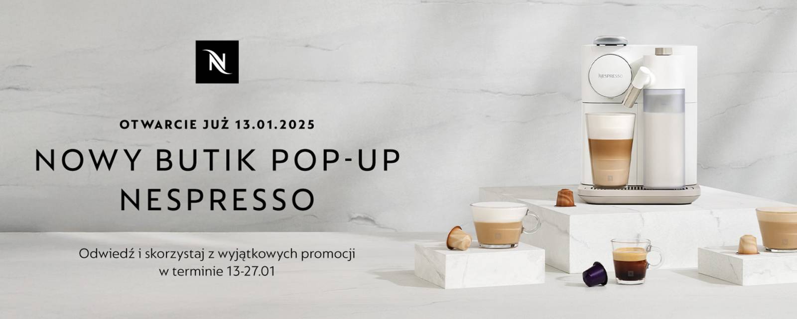 Zapraszamy na otwarcie nowego Butiku Nespresso