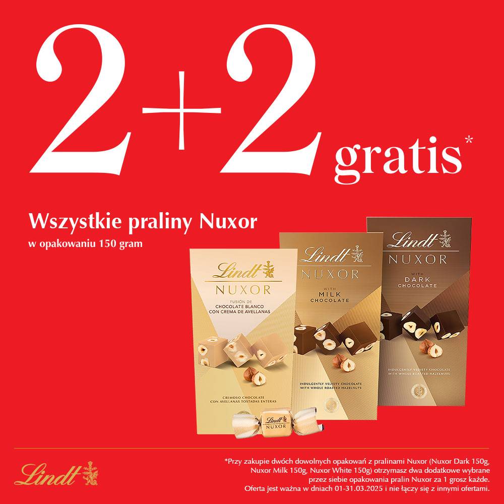 Praliny Nuxor 2+2 gratis!>