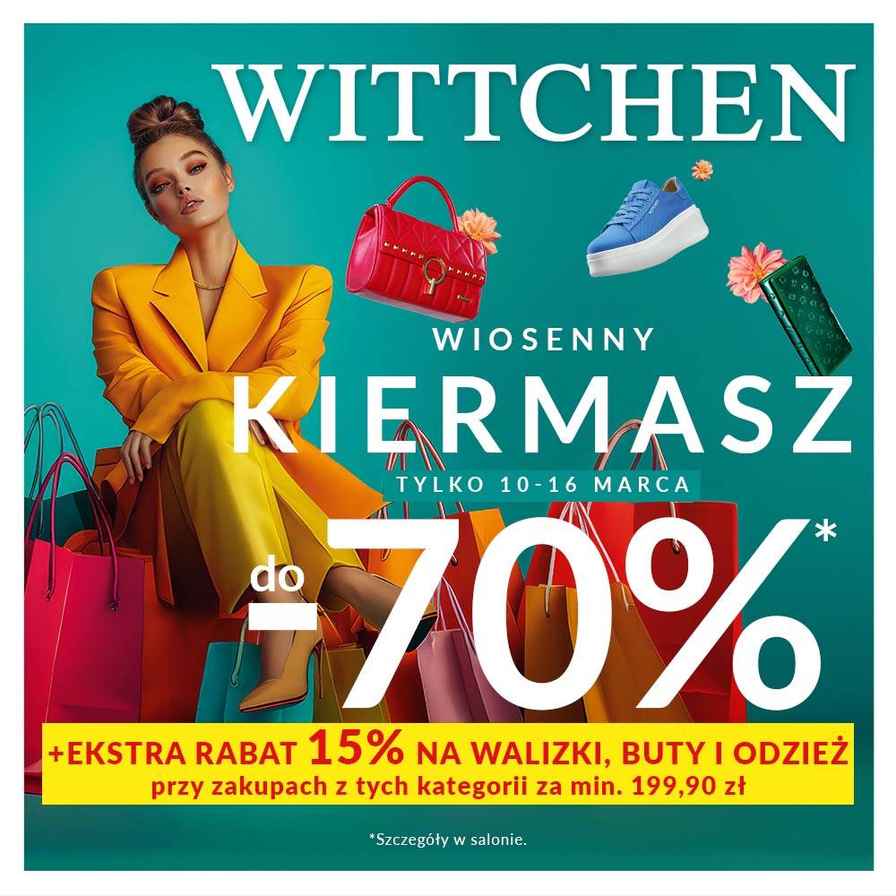 KIERMASZ wiosenny w  WITTCHEN!>