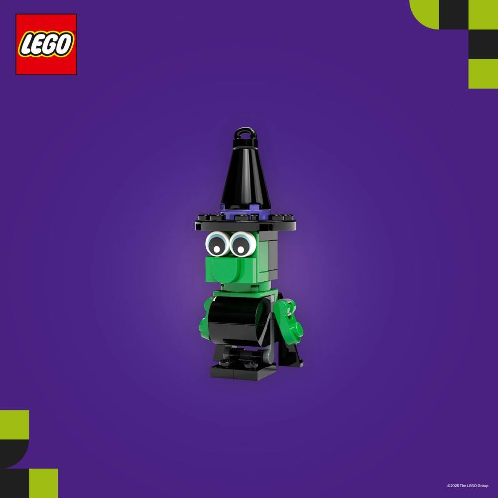 Zbuduj model LEGO® Wiedźma i zabierz go do domu!>
