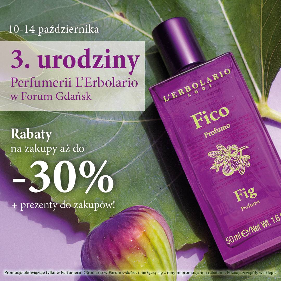 Do -30% na zakupy z okazji 3 urodzin!>