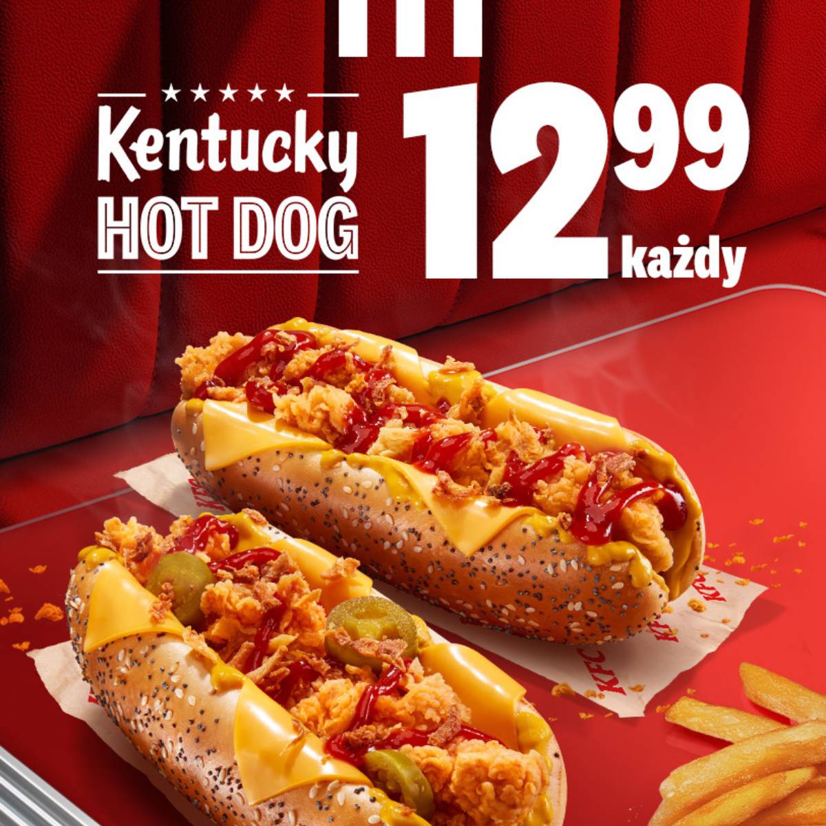 KFC podkręca street food – poznaj Kentucky Hot Dog na chrupiąco!>